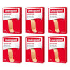 Leuko Leukoplast Universal Finger Dressings 20 Pack Bundle of 6