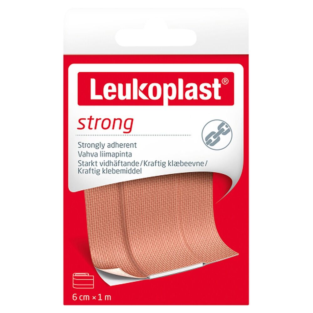 Leuko Leukoplast Strong First Aid Dressing 6cm x 1m Roll