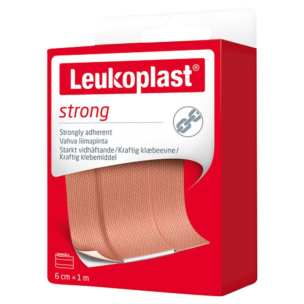 Leuko Leukoplast Strong First Aid Dressing 6cm x 1m Roll