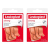 Leuko Leukoplast Strong First Aid Dressings Assorted 20 Pack Bundle of 2