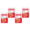 Leuko Leukoplast Strong First Aid Dressings Assorted 20 Pack Bundle of 4