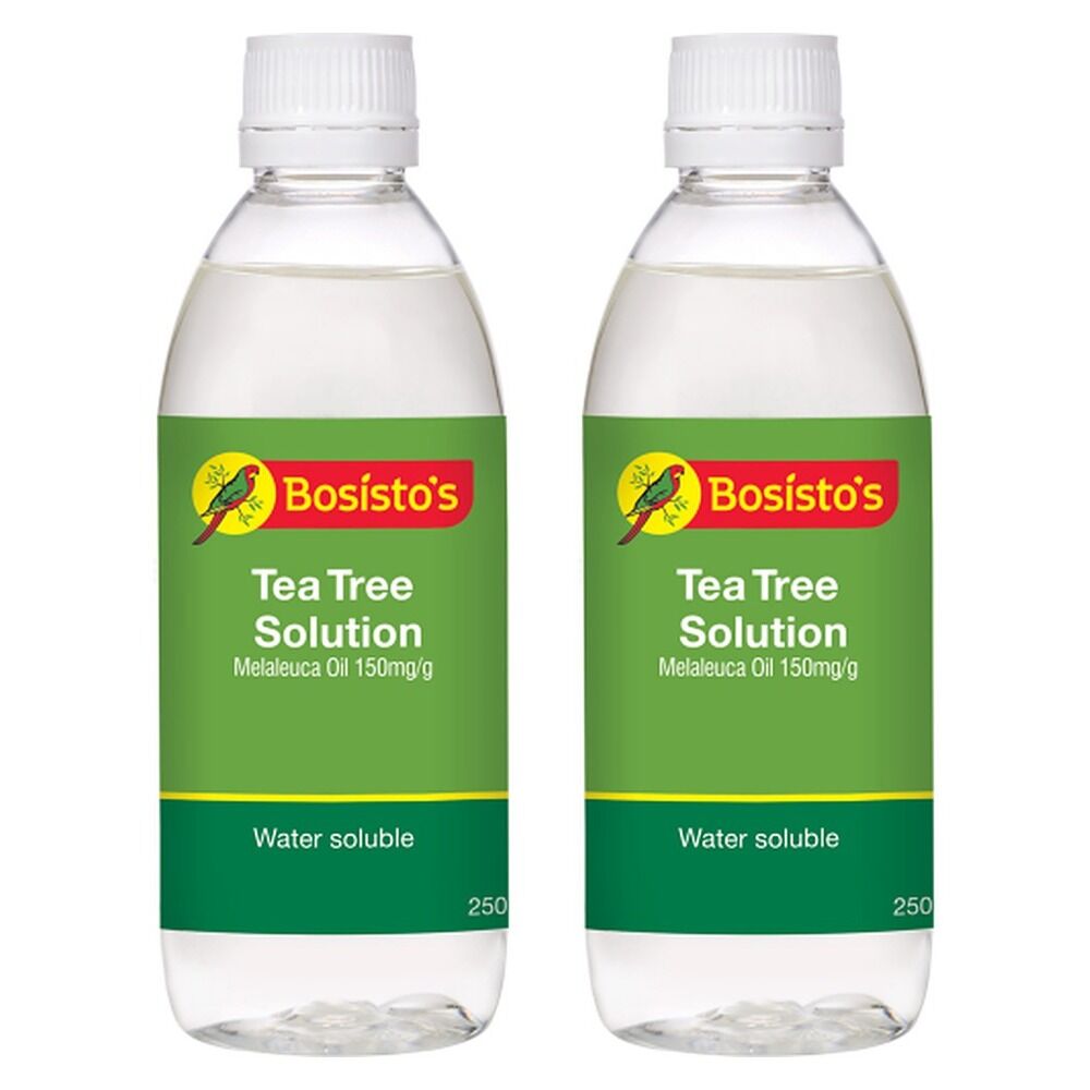 Bosisto's Tea Tree Solution 250mL x 3 Bundle of 2