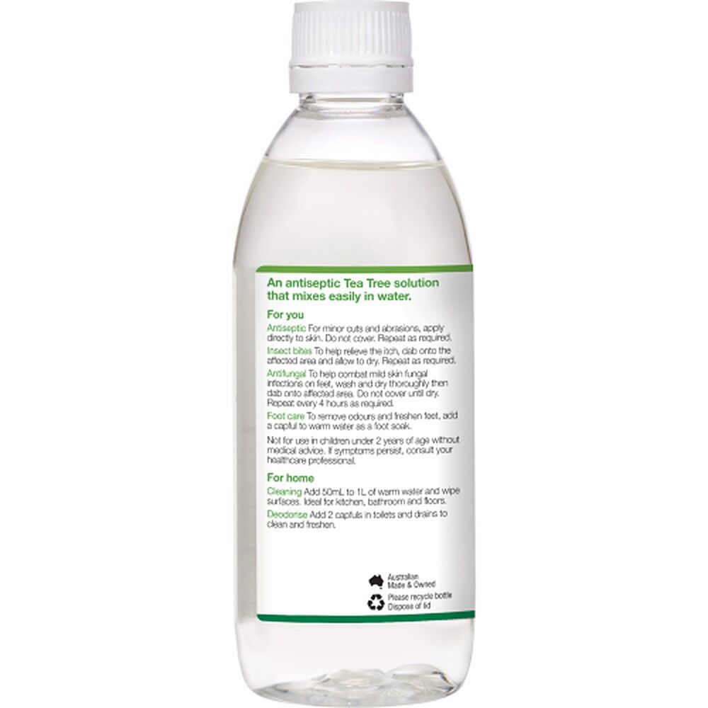 Bosisto's Tea Tree Solution 250mL x 3