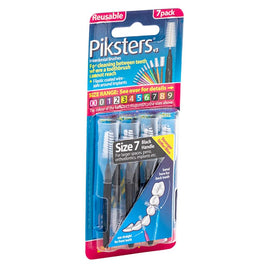 Piksters Interdental Brushes Black Size 7 7 Pack