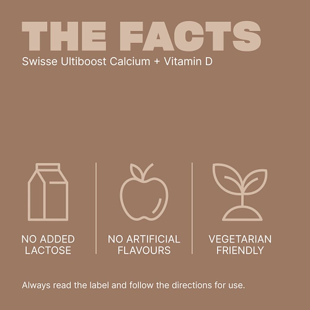Swisse Ultiboost Calcium + Vitamin D 90 Tablets
