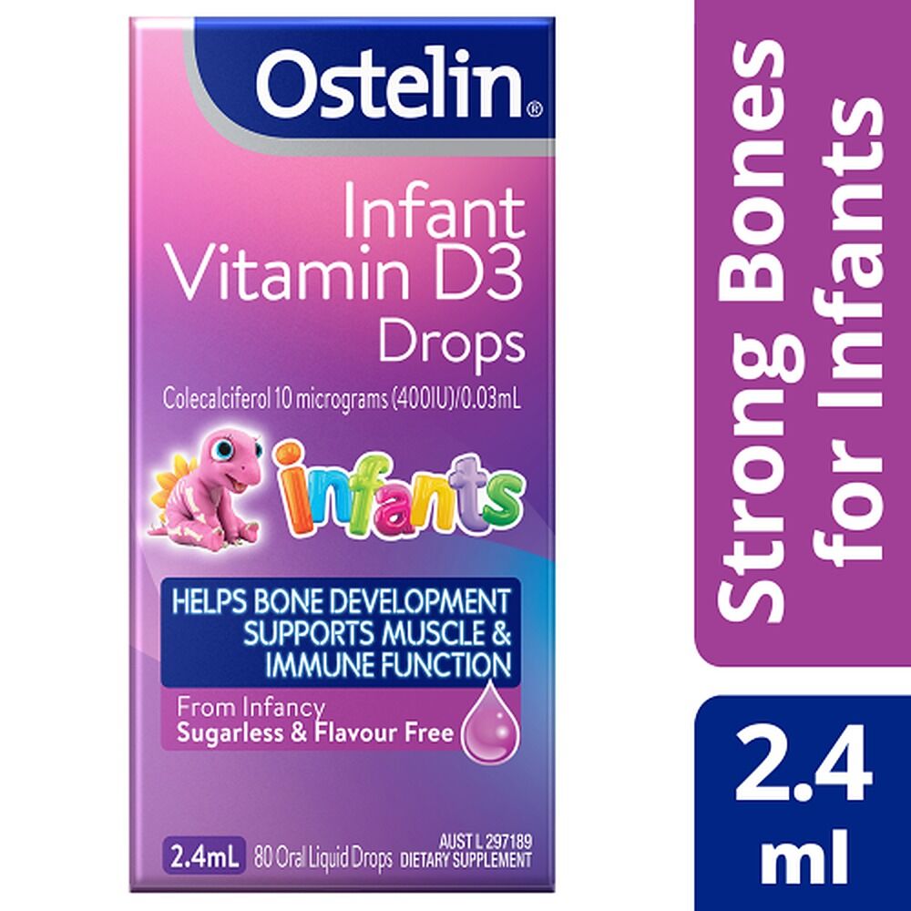 Ostelin Infant Vitamin D3 Drops 2.4mL