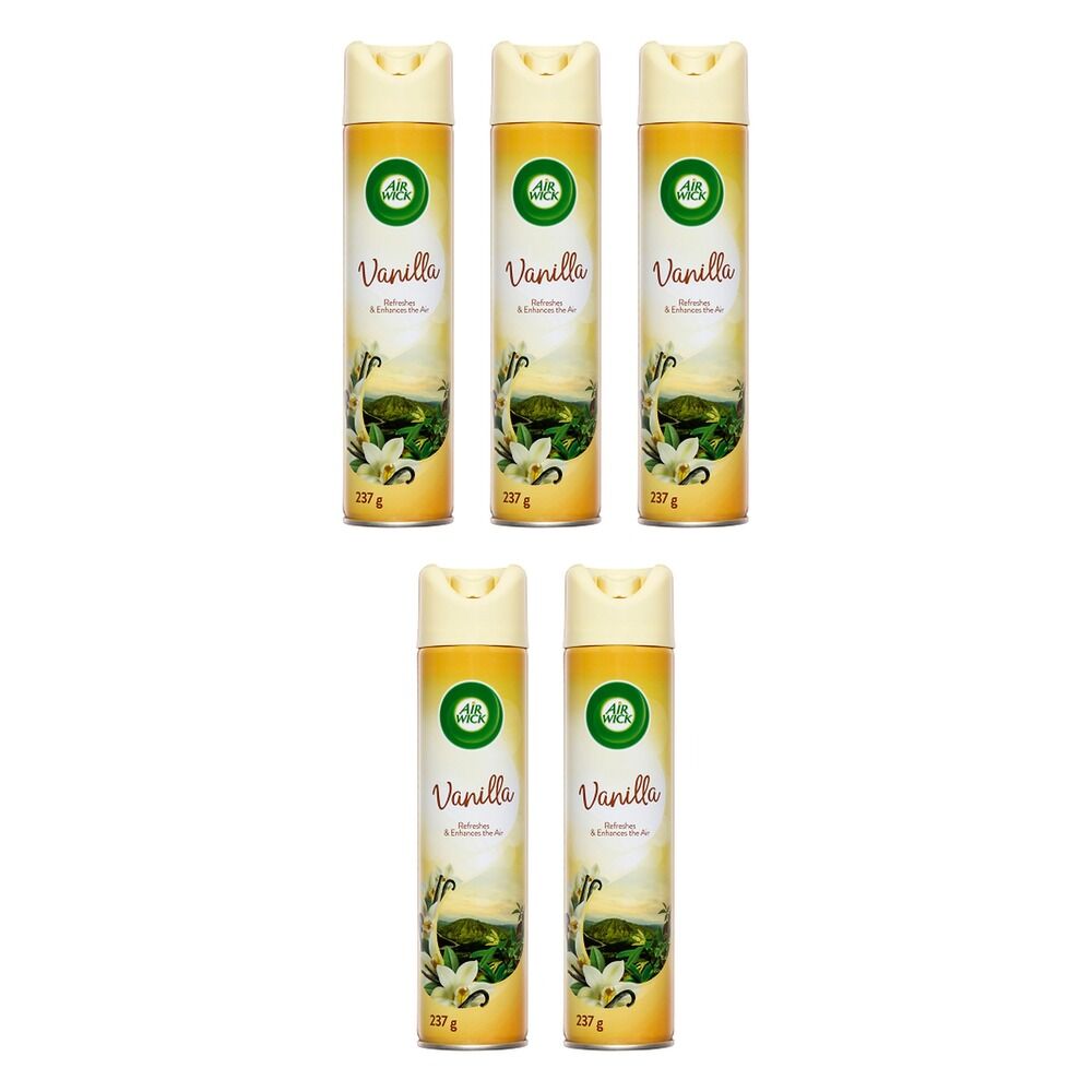 Air Wick Air Freshener Spray Vanilla 237g Pack of 5