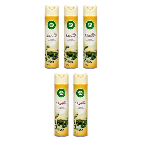 Air Wick Air Freshener Spray Vanilla 237g Pack of 5
