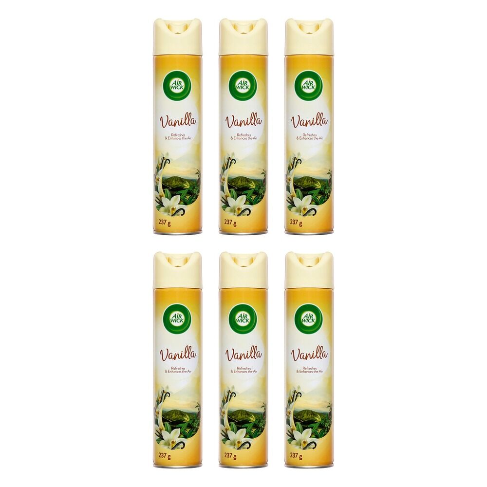 Air Wick Air Freshener Spray Vanilla 237g Pack of 6