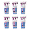 SurgiPack Aluminium Folding Walking Stick Pink Pack of 6