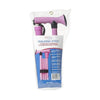 SurgiPack Aluminium Folding Walking Stick Pink