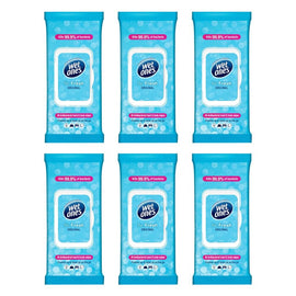 Wet Ones Be Fresh Original Antibacterial Hand & Body Wipes 40 Wipes Pack of 6