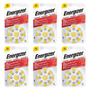 Energizer Hearing Aid Batteries AZ10 Turn & Lock 8 Pack Bundle of 6