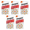 Energizer Hearing Aid Batteries AZ13 Turn & Lock 8 Pack Bundle of 5