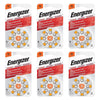 Energizer Hearing Aid Batteries AZ13 Turn & Lock 8 Pack Bundle of 6