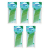 TEPE Interdental Brush Angle Green Pack (ISO 5) 6 Pack Bundle of 5