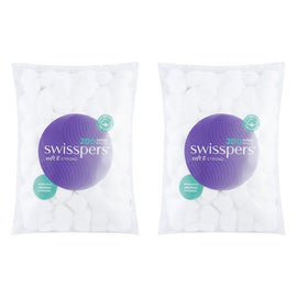 Swisspers Cotton Balls 200 Pack x 6 Bundle of 2