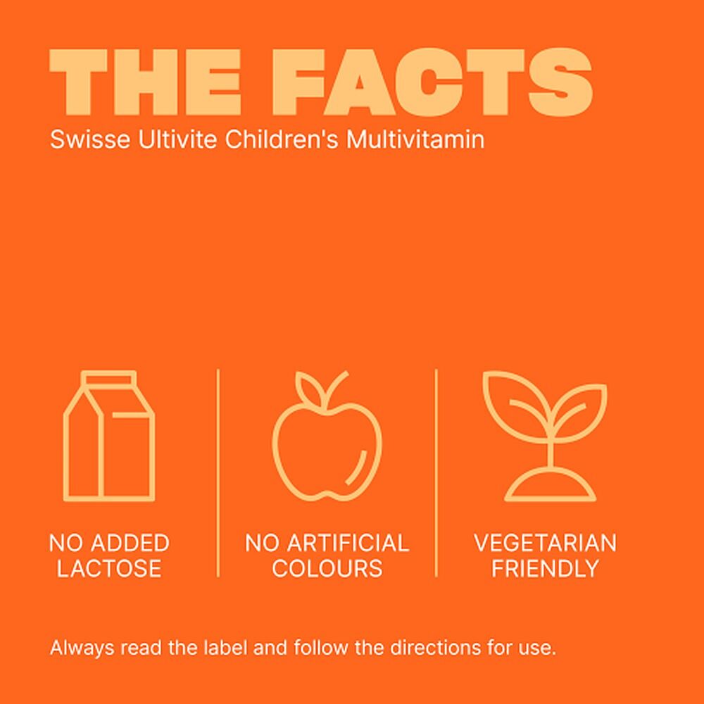 Swisse Ultivite Children's Multivitamin 120 Tablets