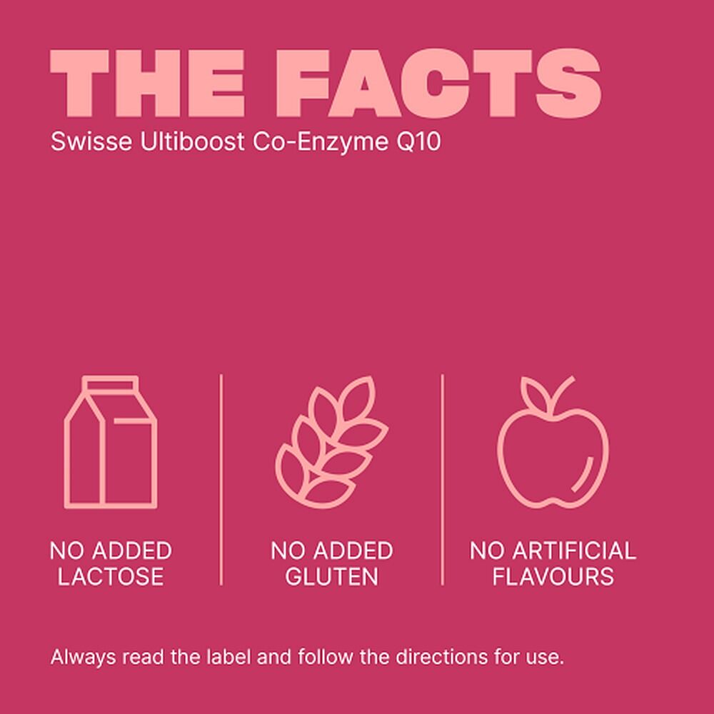 Swisse Ultiboost Co-Enzyme Q10 50 Capsules