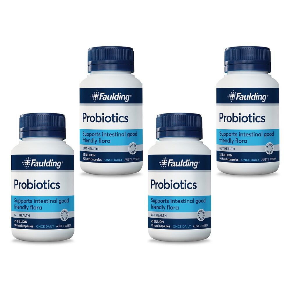 Faulding Probiotics 90 Capsules Pack of 4