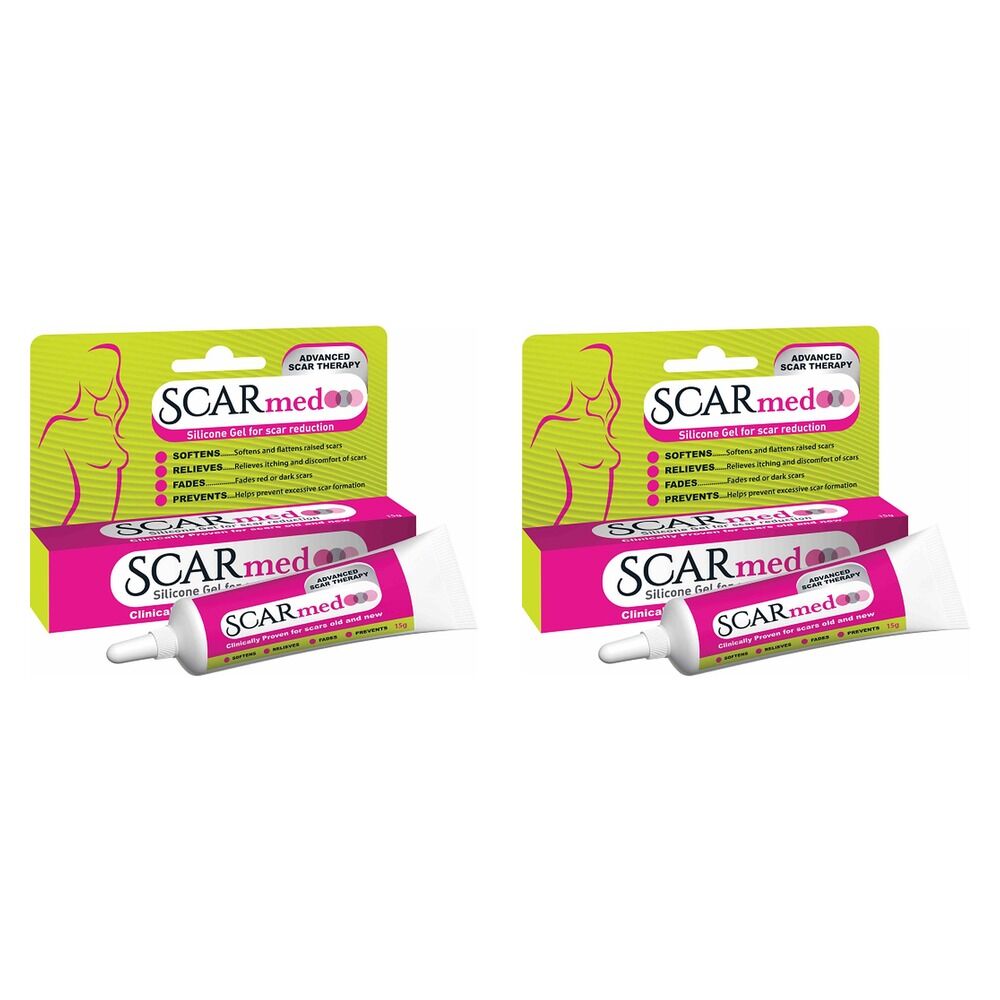 Scarmed Silicone Gel 15g Pack of 2