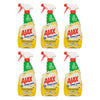 Ajax Spray n' Wipe Disinfectant Lemon 500mL x 10 Bundle of 6