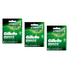 Gillette Mach3 Sensitive Razor Blade Refills 4 Pack Bundle of 3