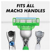 Gillette Mach3 Sensitive Razor Blade Refills 4 Pack