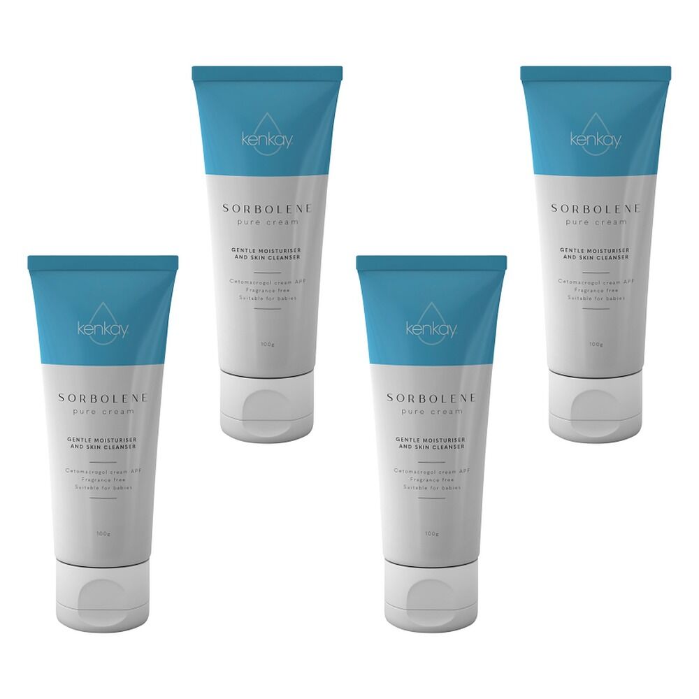 Kenkay Sorbolene Pure Moisturiser 100g Pack of 4