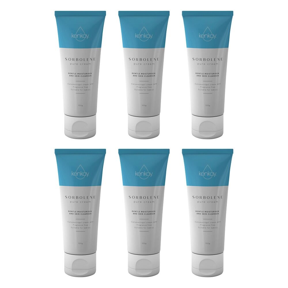 Kenkay Sorbolene Pure Moisturiser 100g Pack of 6