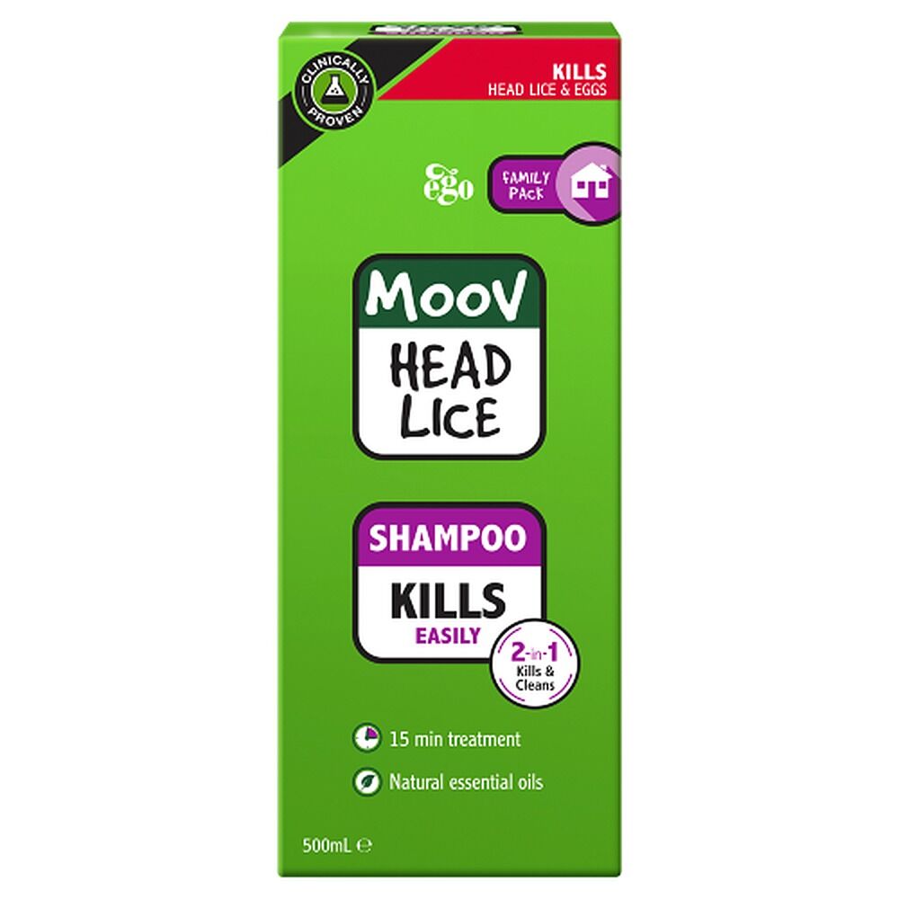 Ego Moov Head Lice Shampoo 500mL