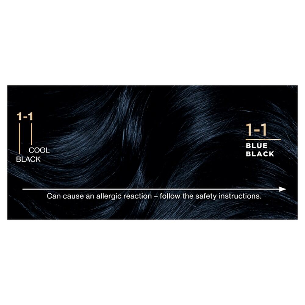Napro Palette Permanent Creme Colour 1-1 Blue Black x 3