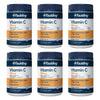 Faulding Vitamin C 500mg 200 Tablets Pack of 6