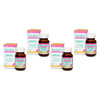 FAB Iron + Vitamin B Complex + Zinc 60 Capsules Pack of 4