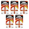Energizer Hearing Aid Batteries AZ10 Turn & Lock 4 Pack Bundle of 5