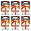 Energizer Hearing Aid Batteries AZ10 Turn & Lock 4 Pack Bundle of 6