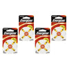 Energizer Hearing Aid Batteries AZ13 Turn & Lock 4 Pack Bundle of 4