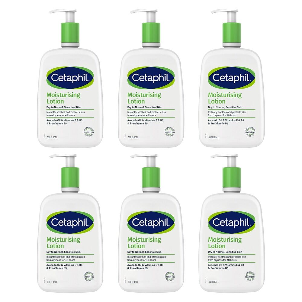 Cetaphil Moisturising Lotion 1L Pack of 6