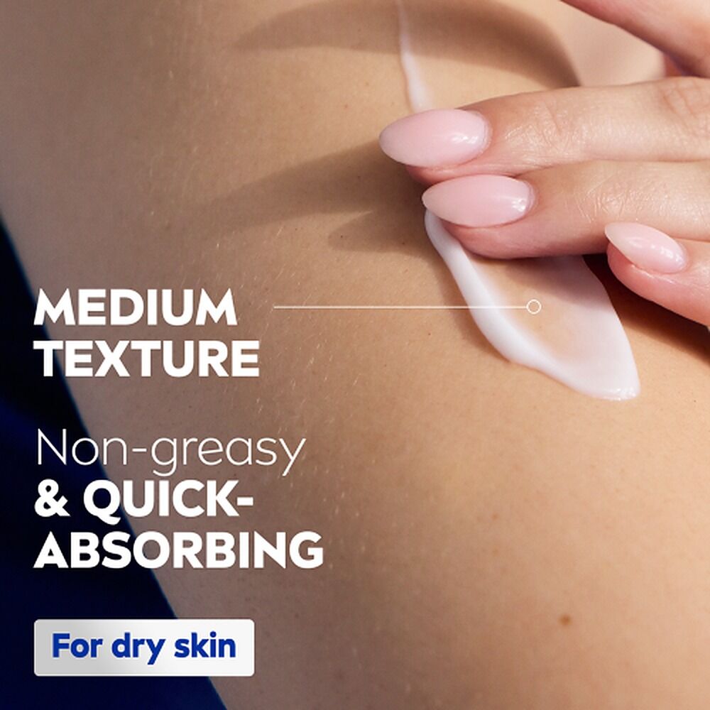 NIVEA Irresistibly Smooth Body Lotion, Long-Lasting Moisture, 400mL
