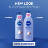 NIVEA Irresistibly Smooth Body Lotion, Long-Lasting Moisture, 400mL