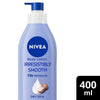 NIVEA Irresistibly Smooth Body Lotion, Long-Lasting Moisture, 400mL