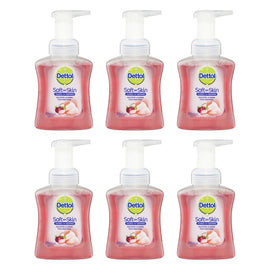 Dettol Foam Hand Wash Rose & Cherry in Bloom 250mL Pack of 6