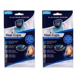 Neat Feat Gel Heel Cups Medium Pack of 2