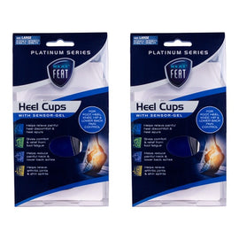 Neat Feat Gel Heel Cups Large Pack of 2