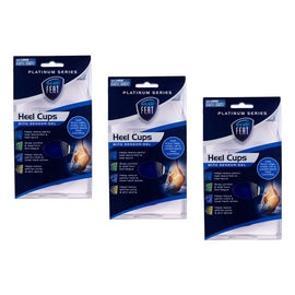 Neat Feat Gel Heel Cups Large Pack of 3