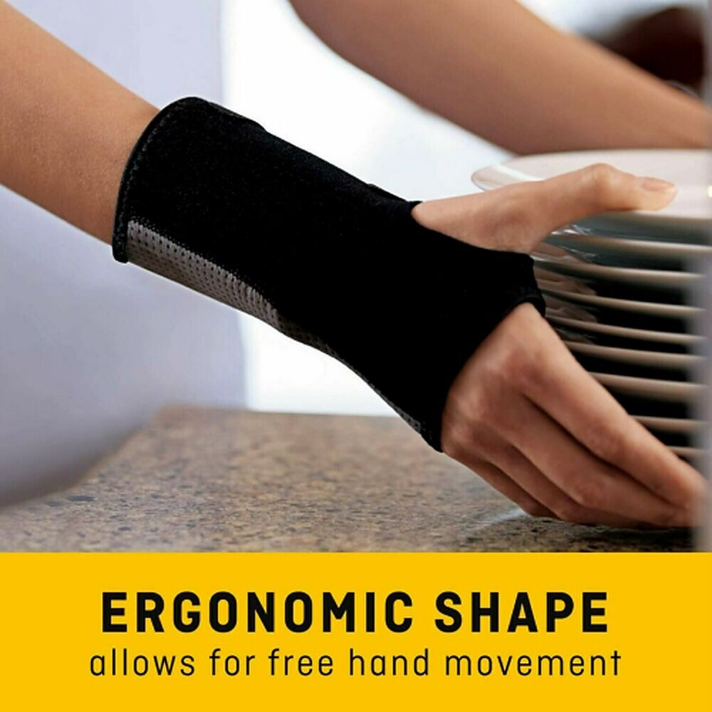 Futuro Wrist Comfort Stabilising Brace Adjustable Black & Grey