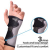 Futuro Wrist Comfort Stabilising Brace Adjustable Black & Grey