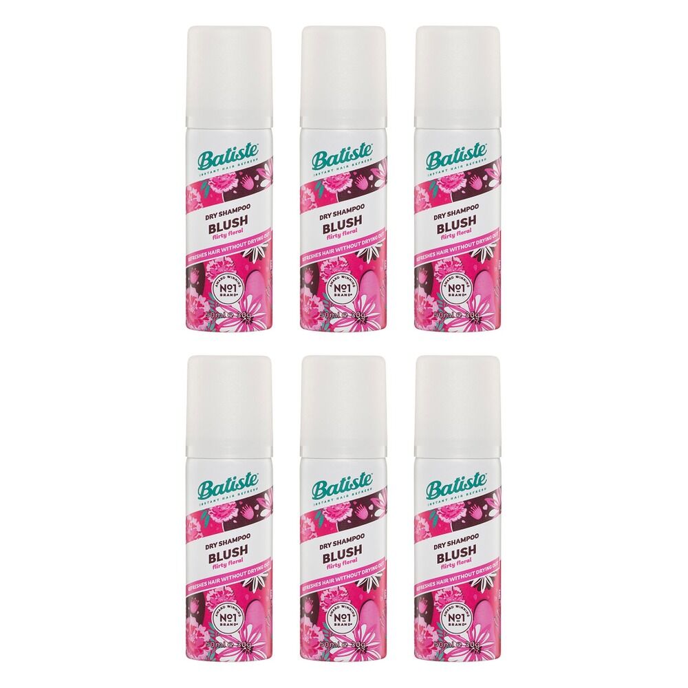 Batiste Blush Dry Shampoo 50mL Pack of 6