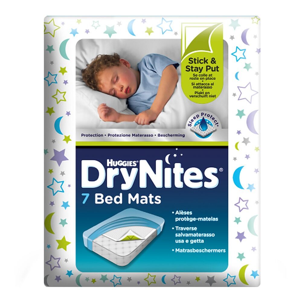Huggies DryNites Bed Mats 7 Pack x 4