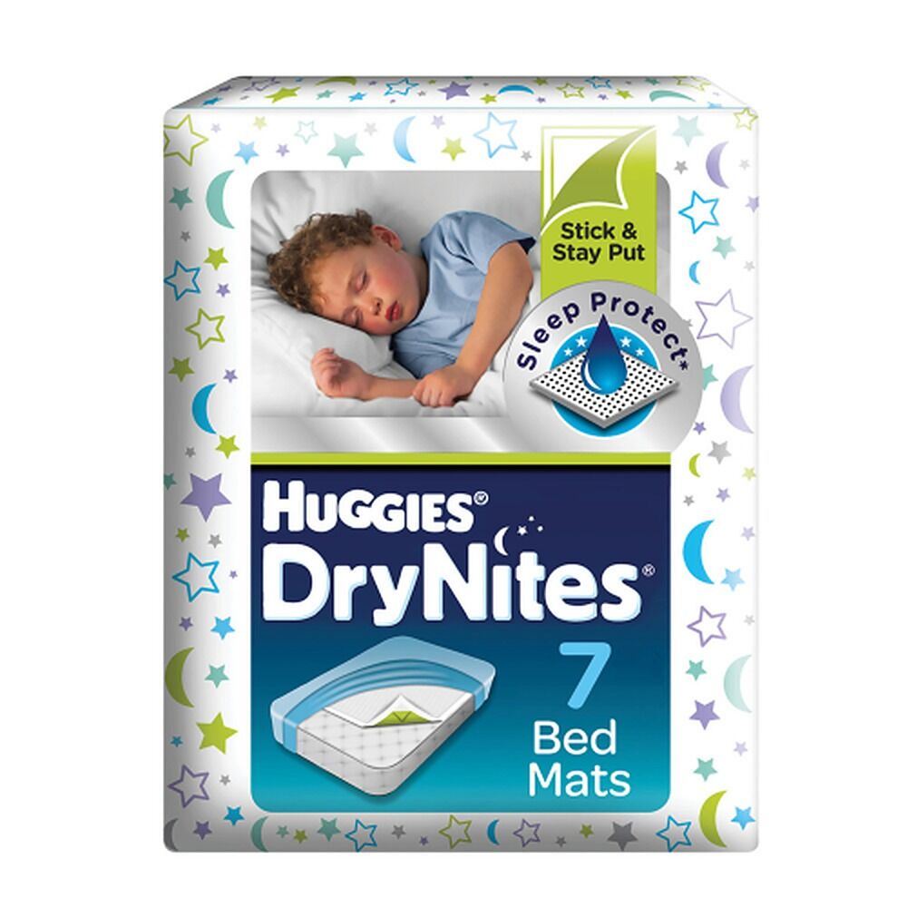 Huggies DryNites Bed Mats 7 Pack x 4